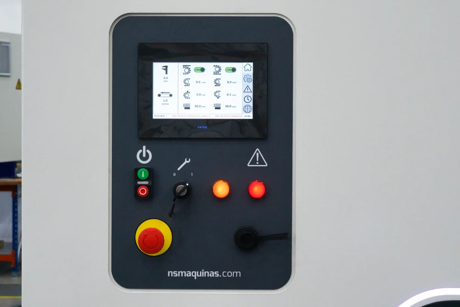 Steuerung der Kantenverrundungsmaschine DM 1100 2C EVO